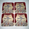 VINTAGE PABST BLUE RIBBON BEER COASTER
