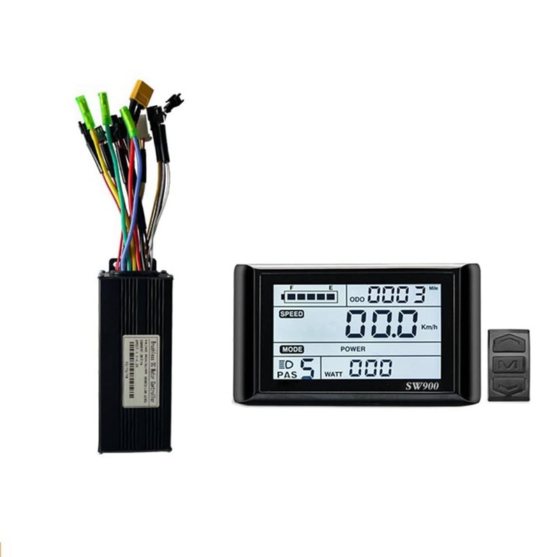 Tiardey Electric Bicycle Kit 30A Ebike Controller with LCD Ebike