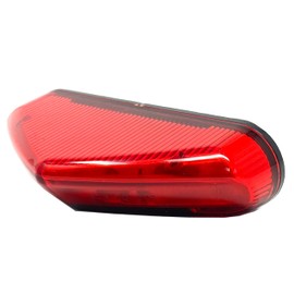Stop Rear Light with Indicator for Project Motorcycle - Red Lens