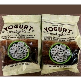 Trader Joe's 2 Packs Trader Joe's Yogurt Pretzels 12 oz Each Pack
