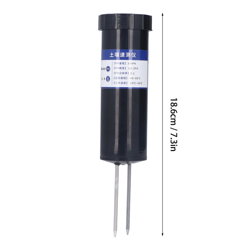 PH Soil Tester Excellent Corrosion Resistance Soil Fertility Nutrient Meter