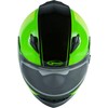 FF-49S Full-FACE Hail Snow Helmet NEON GRN/HI-VIS/BLK MD