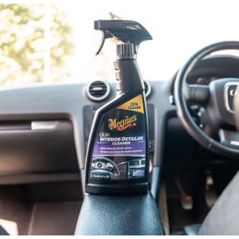 Meguiar's G13616EU Quik Detailer Interior Innenraumreiniger - Autoreinigung - Frischeduft - Kunststoffreiniger - Für alle Oberflächen - Cockpitpflege Auto - Displayreiniger - 473ml