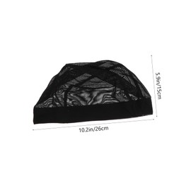 PACKOVE 3pcs Shaped Hair Care Net Elastic Mesh Wig Cap for Comfortable and Secure Wig Wearing Lightweight and Portable Hair Accessories for Dancers and Everyday Use