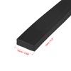 uxcell Solid Rectangle Rubber Seal Strip 15mm Wide 5mm Thick,