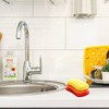 Antibacterial Microfibre Cleaning Sponges 5 Pieces Microfiber Dishwashing Sponge Refill
