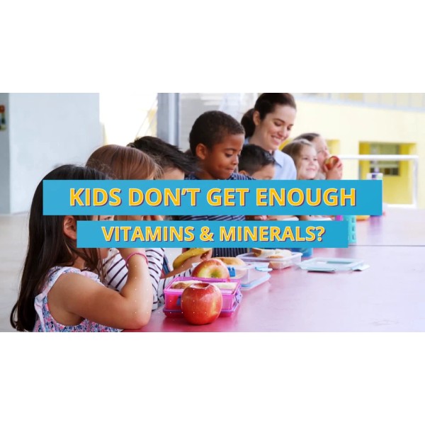 Nubest Tall Kids – Multivitamins for Ages 2-9 – 60