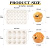 AOTASO Regular 12 Cup and Mini 24 Cup Nonstick Cupcake