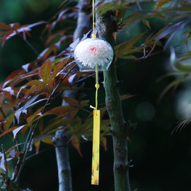 A.F.N.A.L - Carillón de viento japonés para exteriores, adorno para jardín, patio y balcón, decoración de campanas de viento, colgante de bendición, campanillas de viento y atrapador de viento de PVC,