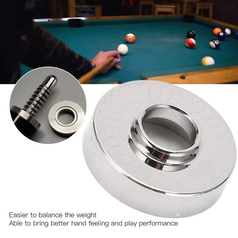 Pool Cue Balance Ring, Billiard Stick Weight Wear Resistant for