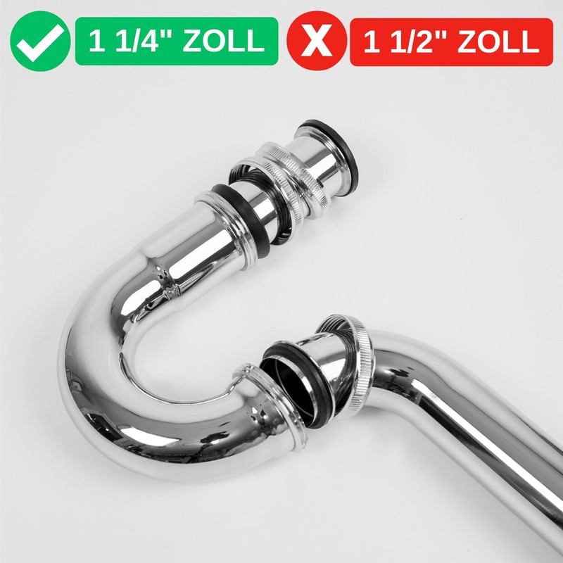 Seal Set for 1 ¼ Inch Siphons, 4 x Wedge