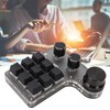 Programmable Macro Keyboard 9 Keys 3 Knobs USB Bluetooth Connection