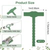 30Pcs Boutonniere Safety Pins, T-Shaped Plastic Pins for Wedding Events
