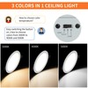 Meconard 4 Pack 4 Inch LED Recessed Ceiling Light with