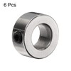 sourcing map 6pcs 6mm Shaft Lock Collar T6 Lead Screw