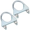Yeepeo Pack of 2 Bow Clamps, 48 mm Exhaust Clamps,
