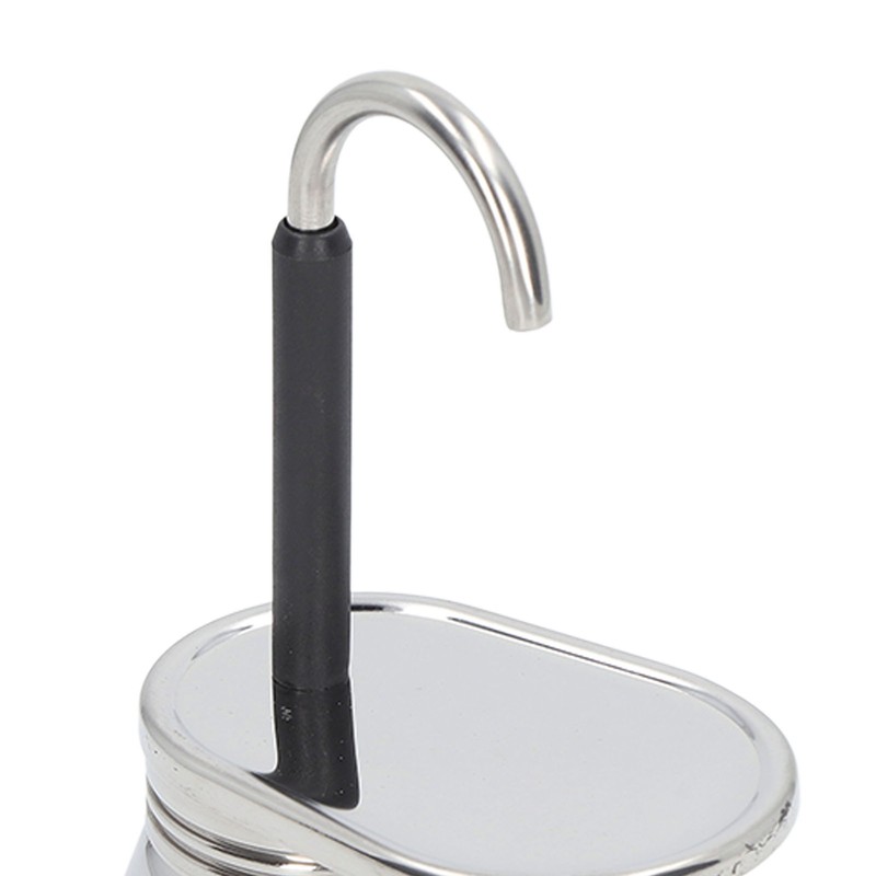 Single Spout Mocha Pot Stainless Steel Lightweight Italian Coffee Maker