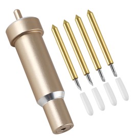 OCCOUMR Premium Fine Cut Blade with Casing, Replacement Blades Compatible with Cricut Explore Air/Air 2/Maker 3, 60° Deep Cut Blades, 30° Fine Point Blades, for Card Stock Vinyl