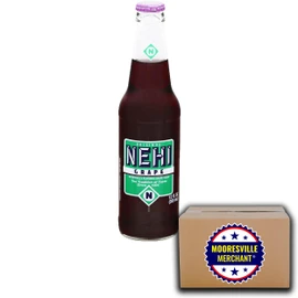 Nehi Grape Soda,12 oz Glass Bottle, 6CT, In Snackur Safe Ship Box