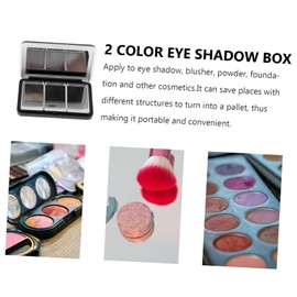 1pc Blush Storage Box Blush for Cheeks Highlighter Black Eyeshadow Makeup Travel Containers Magnetic Makeup Empty Magnetic Eyeshadow Palette DIY Eyeshadow Case Eyeshadow Container FOMIYES