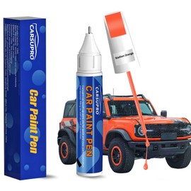 Yellow Touch Up Paint for Cars,Car Paint Touch Up Pen for Deep Scratches,Car Scratch Repair Pen Auto Scratch Remover for Easy to Use and Fix(Stallion Orange)