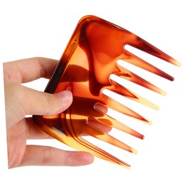 Outanaya 2Pcs Wide Tooth Combs Detangling Hair Brushes for Styling for Scalp Massage Durable Hairdressing Combs for Salon Home Use