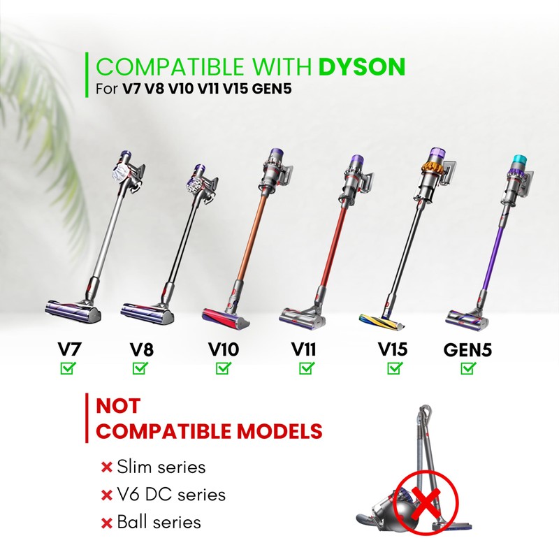 for Dyson Vacuum Cleaning Tools for Hard to Reach Places: