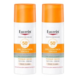 Eucerin Oil Control Protector Solar Claro Fps50 Duo Pack