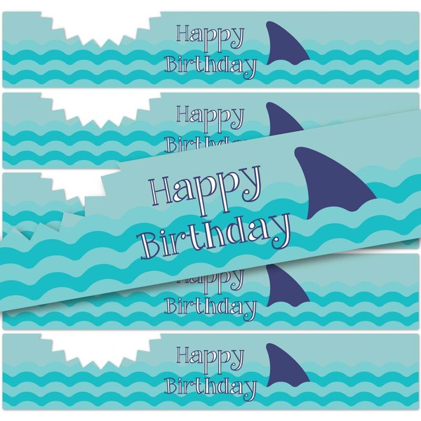 Birthday Stickers for Water Bottles | Set of 24 |