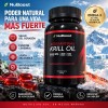Astaxantina Con Aceite De Krill 200 Cápsulas 2400 Mg