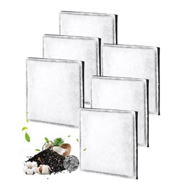 ZaKaBox Cat Water Fountain Filters,6-Pack, for Catit Mini Flower