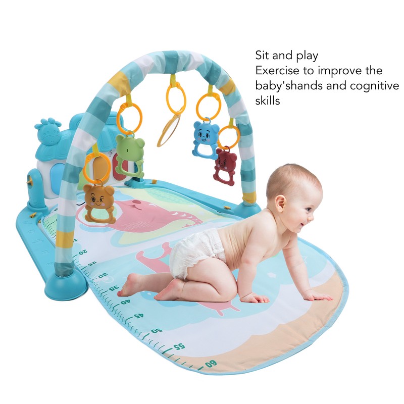 Baby Gyms Play Mat Infant Activity Play Piano Tummy Time