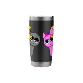 Pinki Simon Gray from Sprunky! | Jevin Funbot Stainless Steel Insulated Tumbler