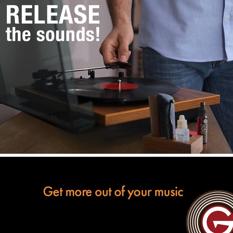 GrooveWasher Mondo Record & Stylus Care System | 9-in-1 Record