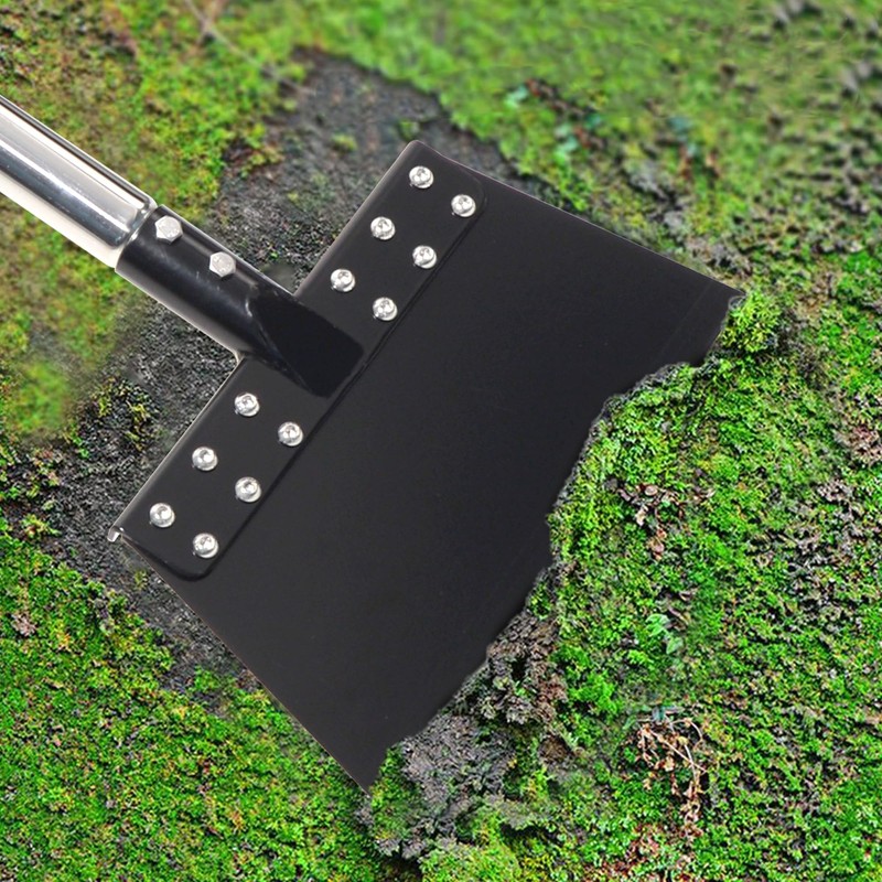 CKLT Ice Shovel 65in Flat Shovel with Spring Steel Blade