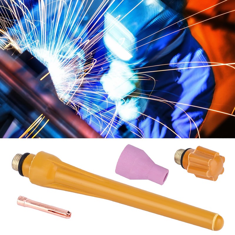 20pcs QQ150 TIG Welding Torch Consumables Ceramic Nozzle Collet Long