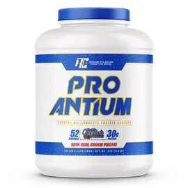 Ronnie Coleman Signature Series Pro-Antium Whey Protein Powder with BCAA’s and EAA’s, Creatine for Recovery and Lean Muscle Support, 30g Protein Per Serving, Double Chocolate Cookie, 5 Lb