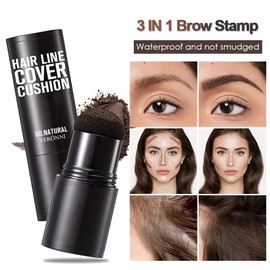Hair Powder Stick for Hairline, Long Lasting & Easy to Apply, Non-Toxic, Hypoallergenic (#04 Dark Auburn, 04)