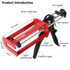 DAFEIKE 400 ml Epoxy Gun Dual Component Caulking Gun Manual