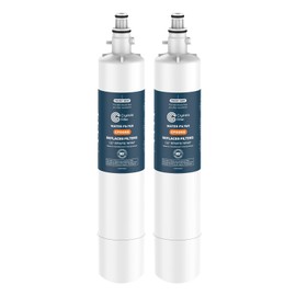 Crystala Filters Crystala Filters Replacement for GE? RPWFE, RPWF (with CHIP) Refrigerator Water Filter, Compatible with WSG-4, WF277, GFE28GMKES, PFE28KBLTS, GYE22HMKES, DFE28JSKSS, GFE28GYNFS, GFD28GYNFS, 2 Pack
