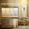 Bricosmocon Stepless Dimmable Floor Lamp,30W 3000LM Super Bright LED Torchiere