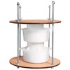 Wooden cheese press diameter 11.2 in and 2 cheese making