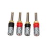 4 Pcs Banana Plug Connector Pure Copper 4mm Rhodium Plating