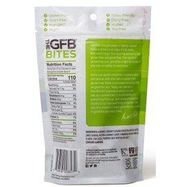 The Gluten Free Bar, Paleo Grain Free Protein Bites, Banana Nut, 4 Ounce (6 Count), Vegan, Dairy Free, Non GMO, Soy Free