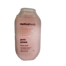 METHOD MEN~~PURE PEACE~~BODY WASH TRAVEL SIZE 3.4 OZ 1