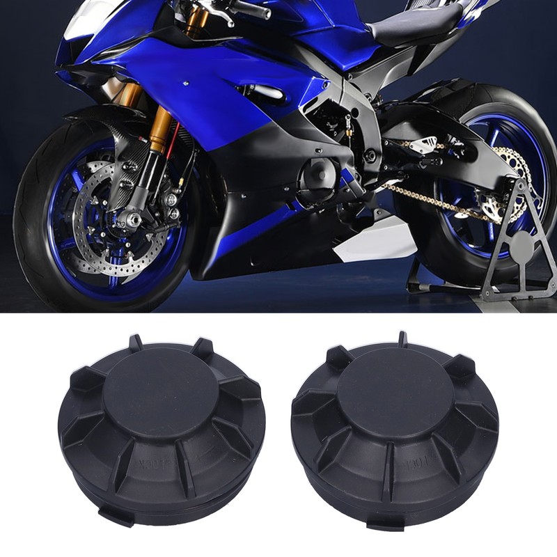 Pair of Motorcycle Headlight Tail Cover Rear Boots for Yamaha