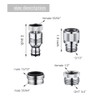 Kitchen Sink Faucet Quick Connector, Dishwasher Washer Snap Coupling Adapter,