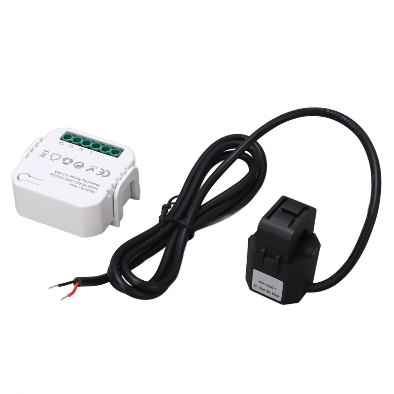 WiFi Energy Monitor Single Phase Smart Electricity Meter with Clamp