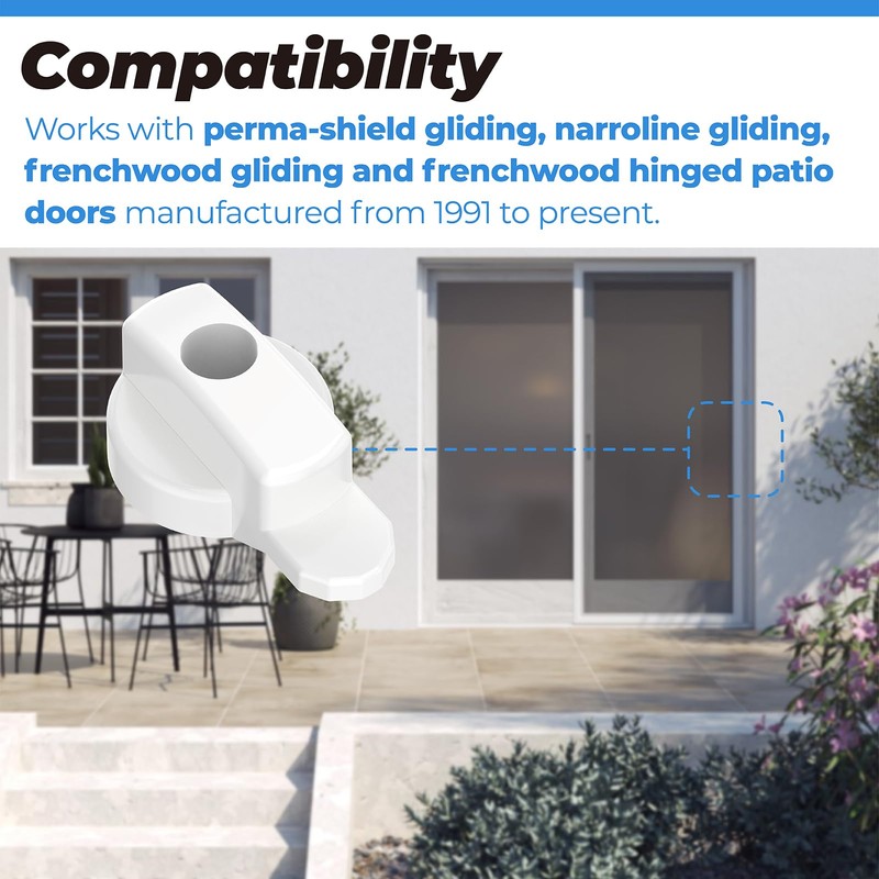 Replacement Andersen Screen Door Latch Compatible with Andersen Screen Door