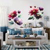 Boho Flower Wall Stickers Wildflower Floral Grass Peel and Stick